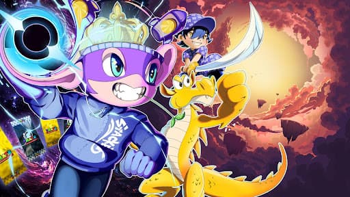 STACKEY and the gold dragon