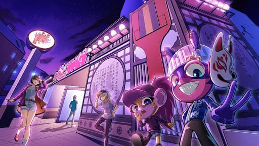 Yosakoi Nights and the Fox Mask
